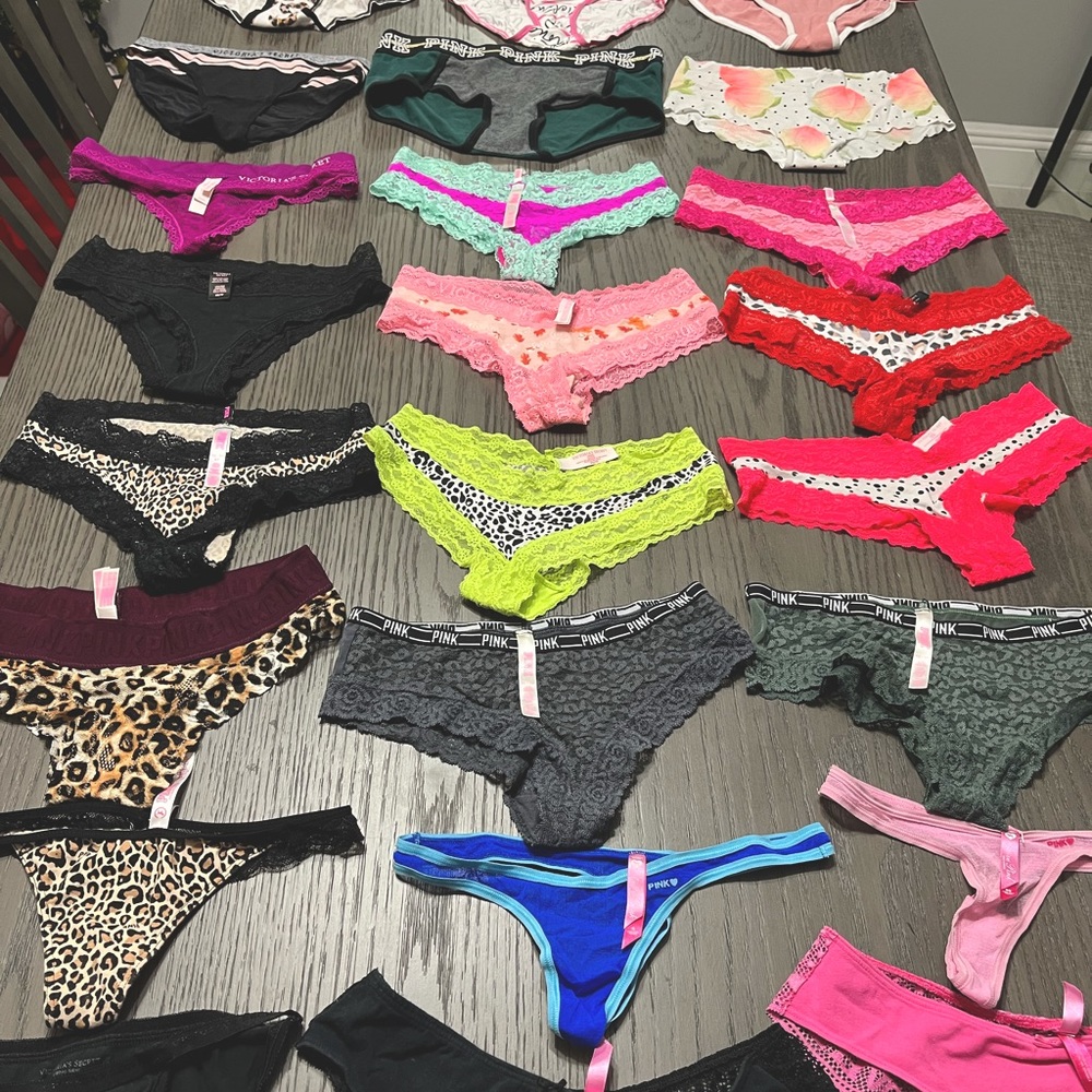 Victoria Secret PINK: Rare Panty Bundle (VS)